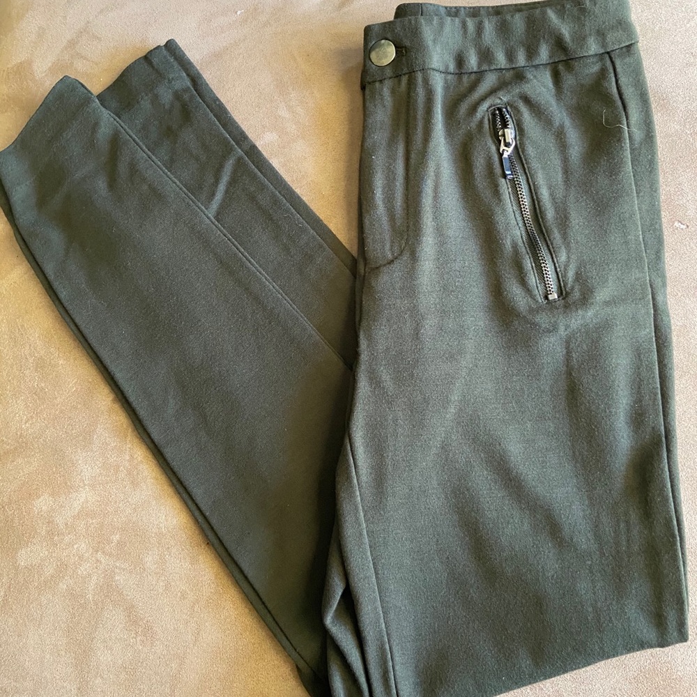 F21 Olive Pants